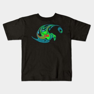 Swirl Design Kids T-Shirt